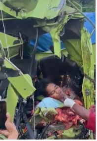 Carnage On Indonesian Highway.