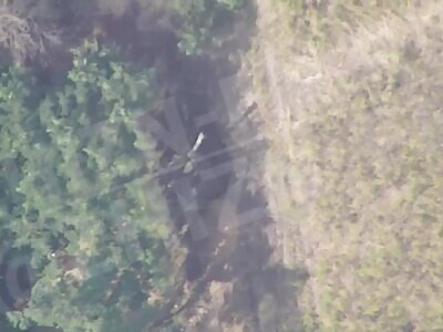 Ukrop M-109 Smashed by Lancet 