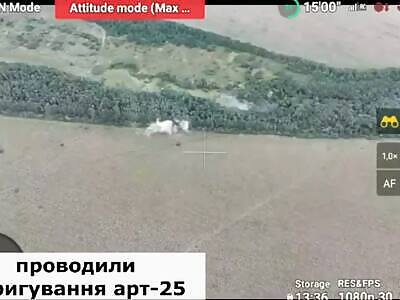 Russian tank was found and destroyed by ua arty