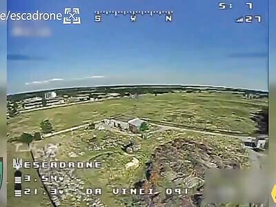 ua kamikaze drone hit russian target