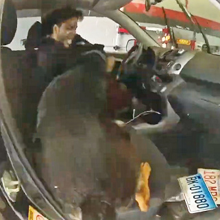 Bodycam Footage of West Hartford Police Officer Shooting Car Theft Suspect