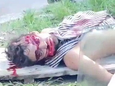 Colombian criminal gets a fatal headshot from police 