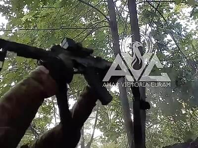 Footage of Intesne Battles Near Rabotino. 