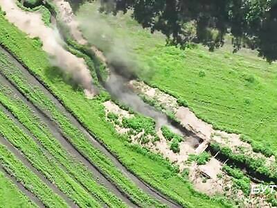 A few russian targets destroyed by UA FPV drones