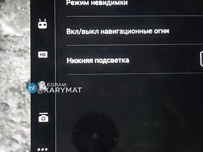 VOG dropped directly on the head of a Russian