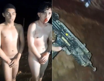 WCGW When You Try To Rob People With A Toy UZI