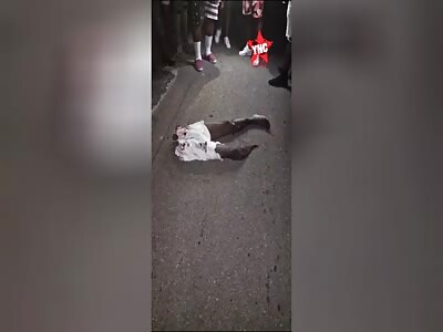 Brutal accident leaves person split in half 