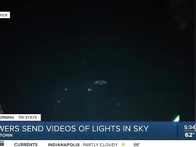 UFO's Over MIddletown, USA