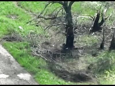 Drone bombing Russians comp