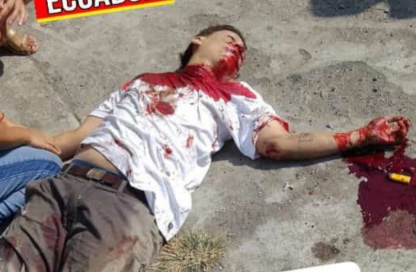 Young man shoot dead by sicario in Ecuador 