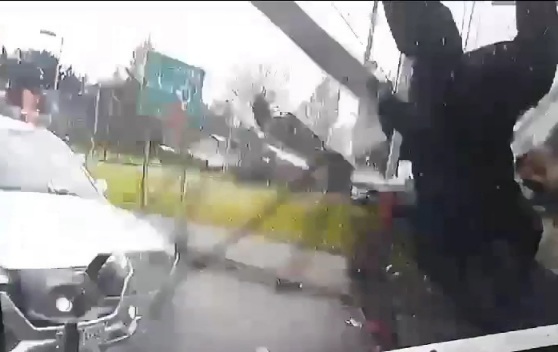 At Least 7 Killed In Chile When a Train Crashes Into a Minibus at a Railway Crossing (Full Video) 