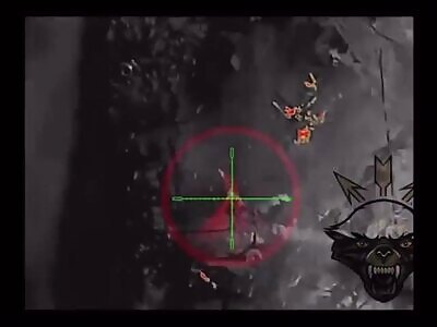 Ukrainian special forces equipped with thermal optics ambush Russians