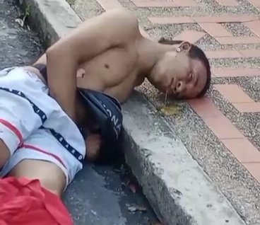 Thief nearly killed after good beating 