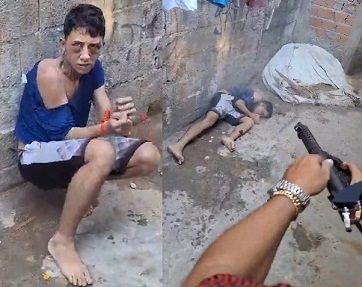 Captured In Favela Rival Gang Member Executed In Cold Blood