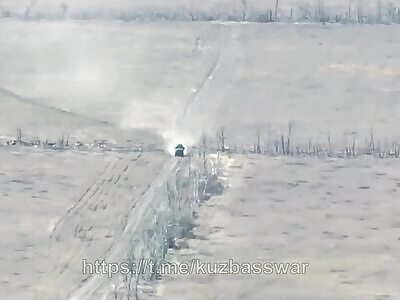 Ukrop MRAP Ambushed in  Verbovoe