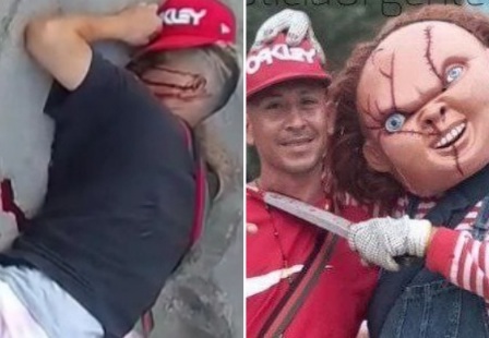 Finally chucky got him