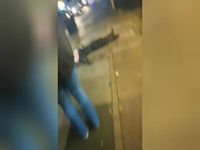 Man murdered in Leicester UK 27/9/2023 (Aftermath)