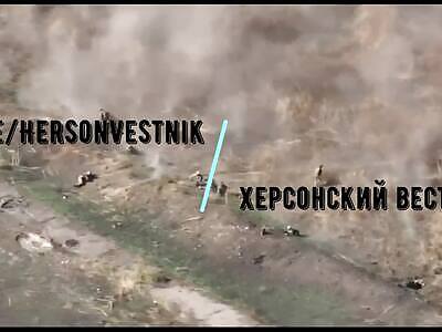 Advancing Ukrops Stopped in their Tracks By AGS 