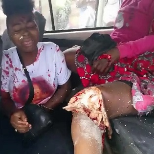 Van Crash Destroys Like A Tin With Several Dead