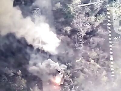 This is what the RU offensive on Avdeevka looks like