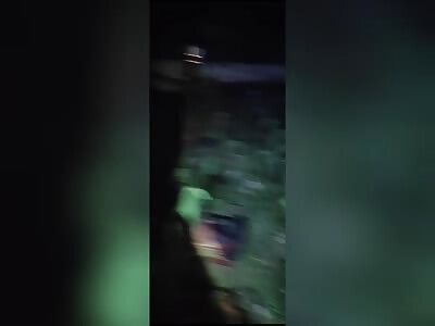 Israeli air strike on a hospital in ghaza