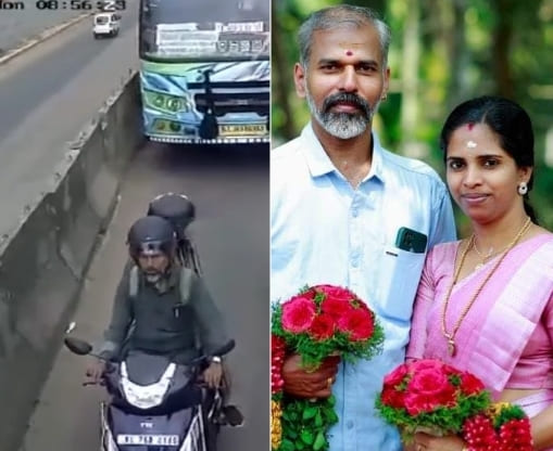 Couple Crushed Between Two Buses, Killed On The Spot