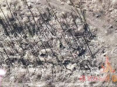 Ukrops In Samll Trench Targeted By Strike Drone