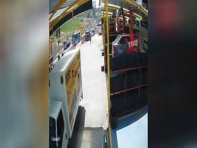 Police officers were injured after a traffic accident