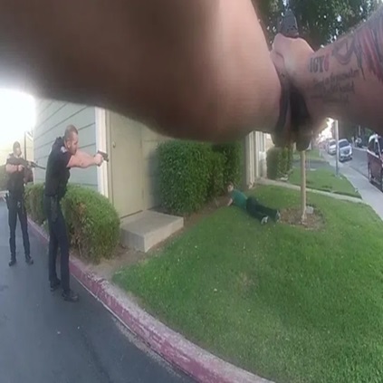 Fleeing Suspect Gets Shot After Pointing Gun at an Atwater Police Officer