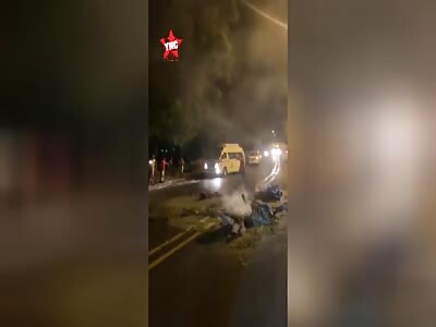 Woman burned to death with her partner 