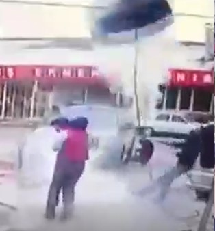 DAMN: Dude Brutally Knocked out by aTire.