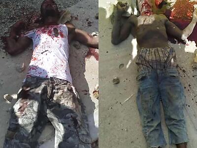 Brutal lynching of two people to death 