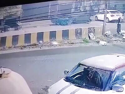 A speeding car kills a person in India