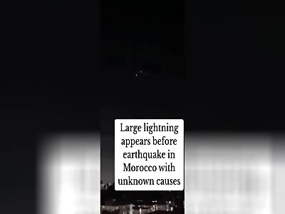 Crazy earthquake lights 