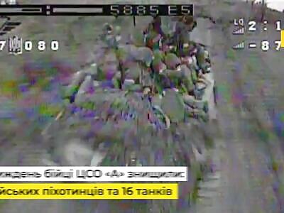 Beautiful FPV drone hits on Russian targets