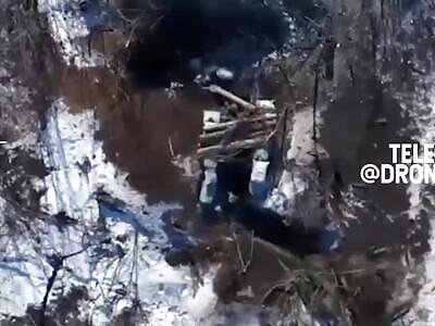 Trench trap for russians