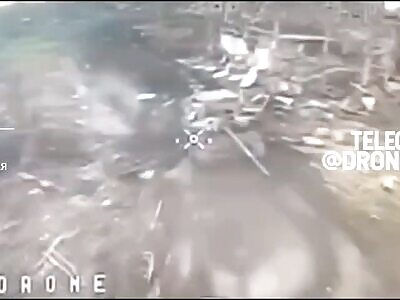 Blowing up another RU tank