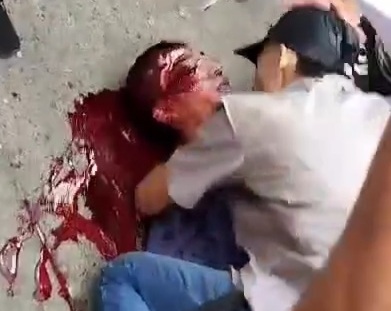 funeral caravan shooting left one man dead and another injured 