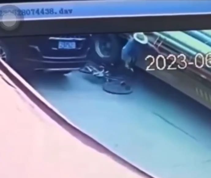 Bicyclist Turned Into A Fucking Ketchup Packet