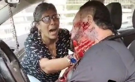 Hit man executed his target in front of his house 