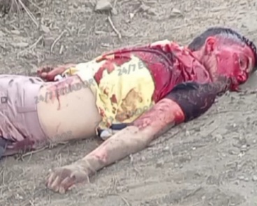 [Extended video] DEAD CORPS OF STABBED MAN DUMPED IN ABANDONED ROAD