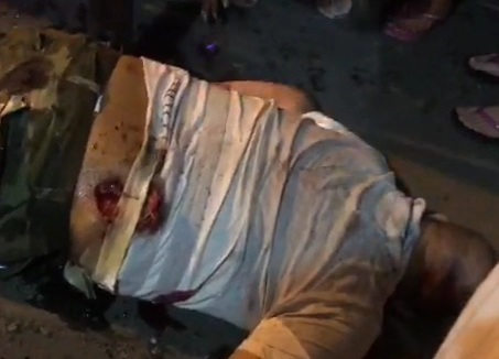 Bomb explosion in busy street in Ecuador 