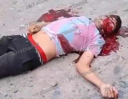 Sicario victim takes his Final Gasp of Air 