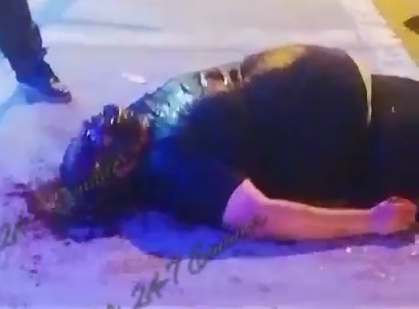 Victime of sicario wounded by bullet in the head 