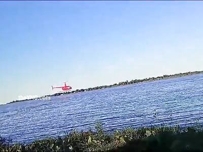 Helicopter Crash in Argentina: Pilot Killed, Three Injured After Chopper Crashes Into Paraná River Near Ramallo