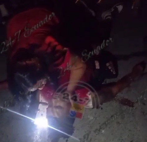 Wife scream and cry her husband executed by sicario 