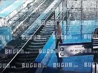 Depressed Man Throws Himself In Front Of Train