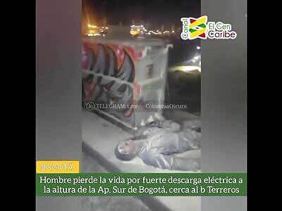 underground cable thief was turned into a barbecue