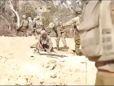 A video showing the killing of Israeli soldiers by bombs planted by Ha