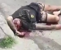 Local drug dealer executed by sicario 